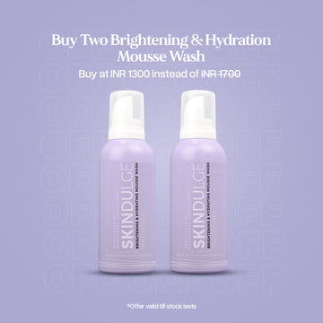 BRIGHTENING & HYDRATING MOUSSE FACE WASH