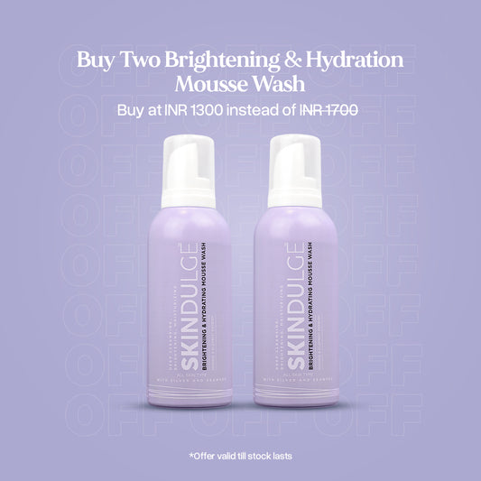 BRIGHTENING & HYDRATING MOUSSE FACE WASH